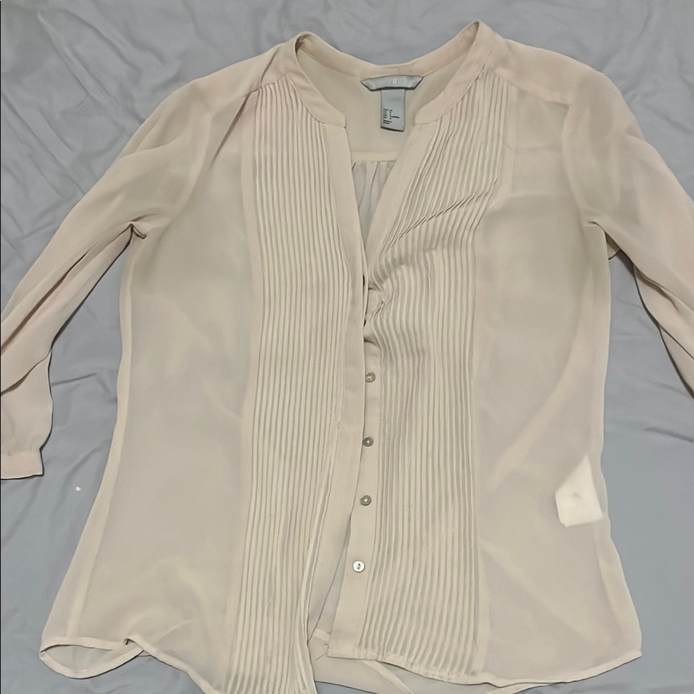 Women's Cream Blouse